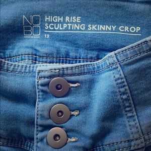 Size 13 NOBO high rise jeans